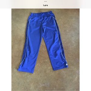 Adidas track pants vintage mens sz. Large